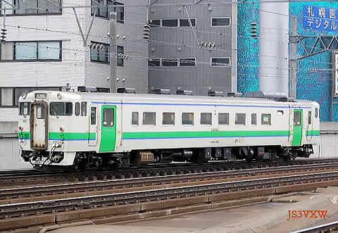 JR北海道　キハ40−401 札幌駅　2009年3月