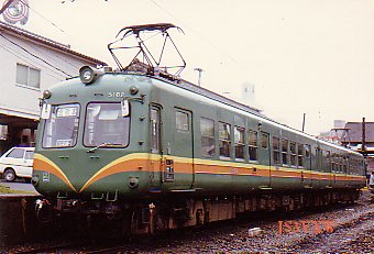 熊本電鉄　モハ5102