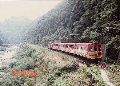 嵯峨野観光鉄道　トロッコ列車