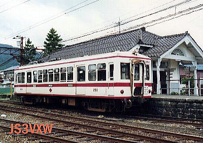 京福電気鉄道　ﾓﾊ251形　２５２　東古市駅