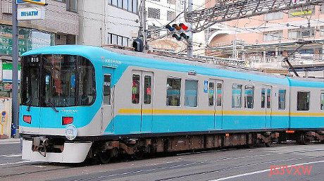 京阪電気鉄道 800系 ８１５ 　撮影 浜大津　2012年12月