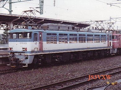 JR貨物　EF81 452　門司駅