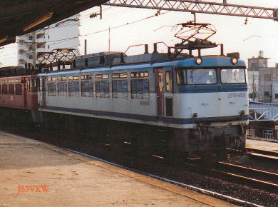 JR貨物　EF81　453　門司駅