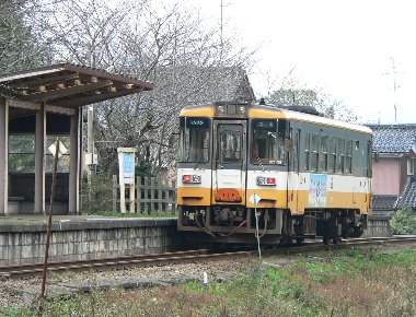 のと鉄道　NT１０９　蛸島駅